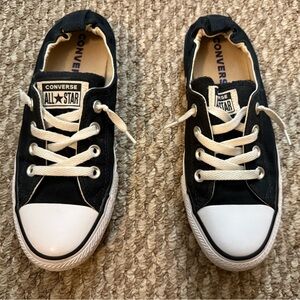 Converse Woman Black and White Sneakers